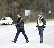 Rytinio reido metu patikrinta 250 automobių vairuotojų. Visi jie buvo blaivūs.