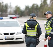 Rytinio reido metu patikrinta 250 automobių vairuotojų. Visi jie buvo blaivūs.
