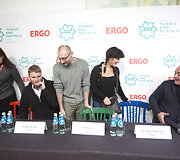 21-ojo &bdquo;Kino pavasario&ldquo; konkursinių programų filmų kūrėjų spaudos konferencija