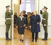 Dalia Grybauskaitė susitiko su oficialaus vizito į Lietuvą atvyksia Tailando princese Maha Chakri Sirindhorn