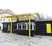 Lauko kavinė Vilniaus ir Liejyklos gatvių sankirtoje
