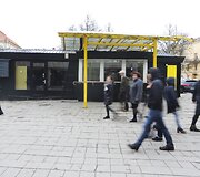 Lauko kavinė Vilniaus ir Liejyklos gatvių sankirtoje