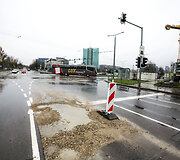 Duobė Saltoni&scaron;kių gatvėje