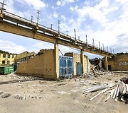 Griaunamas &bdquo;Gerovės&ldquo; fabrikas Vilniuje, jo vietoje i&scaron;kils didžiulė &bdquo;Rimi&ldquo;