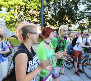 I&scaron; Kauno protestuotojai atsikraustė į Kudirkos aik&scaron;tę 