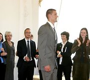 Krep&scaron;inio rinktinė sutikta Prezidentūroje, Vyriausybėje ir Seime