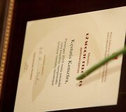 Krep&scaron;inio rinktinė sutikta Prezidentūroje, Vyriausybėje ir Seime