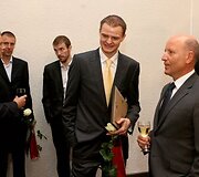Krep&scaron;inio rinktinė sutikta Prezidentūroje, Vyriausybėje ir Seime