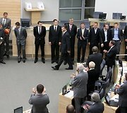Krep&scaron;inio rinktinė sutikta Prezidentūroje, Vyriausybėje ir Seime