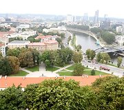 Vaizdas i&scaron; Gedimino pilies