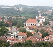 Vaizdas i&scaron; Gedimino pilies