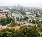 Vaizdas i&scaron; Gedimino pilies