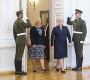 Lietuvos ir Kroatijos prezidenčių Dalios Grybauskaitės ir Kolindos Grabar-Kitarovič susitikimas 