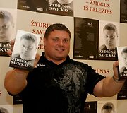 Knygos pristatymo akimirka