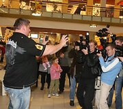 Knygos pristatymo akimirka