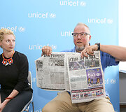 I&scaron; Svazilando Grįžo UNICEF misijos dalyviai