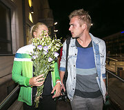 Rūta Meilutytė su broliu Mindaugu Meilučiu