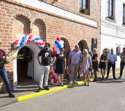 Kauno senamiestyje atidarytas pirmasis mieste barzdų skutimo salonas &bdquo;Old Tow Barbers&ldquo;