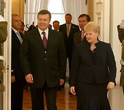 Ukrainos prezidento V.Janukovyčiaus vizitas Lietuvoje