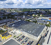 Rekonstruojamas i&scaron;parduotuvių centras &bdquo;Parkas Outlet&ldquo;.