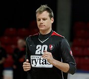 Treniruotės akimirka