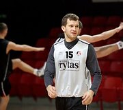 Treniruotės akimirka