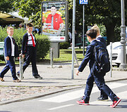 Rugsėjo 1-ąją į sostinę suplūdo moksleiviai ir studentai