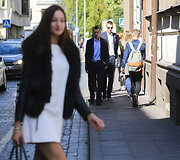 Rugsėjo 1-ąją į sostinę suplūdo moksleiviai ir studentai