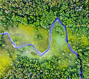 Auk&scaron;taitijos nacionalinis parkas ir Labanoro giria i&scaron; pauk&scaron;čio skrydžio