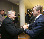 Andriejus Stančikas ir Ramūnas Karbauskis