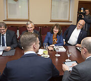 Valstiečiai-žalieji susitiko konsultacijų su konservatoriais