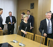Valstiečiai-žalieji ir socialdemokratai susitiko užbaigti derybų dėl koalicijos