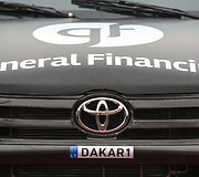 Pristatytas naujasis Benedikto Vanago automobilis, kuriuo jis lenktyniaus Dakaro ralyje