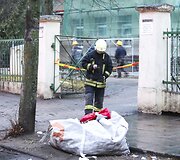 Gaisras Vilniaus S.Konarskio mokykloje 
