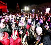 &Scaron;ventiniu koncertu sostinė sutiko Naujuosius metus