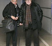 Antanas Sutkus su žmona