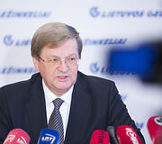 AB &bdquo;Lietuvos geležinkeliai&ldquo; vadovo Stasio Dailydkos spaudos konferencija