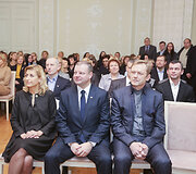 Ministras pirmininkas Saulius Skvernelis pristatė naująjį ministrą Kultūros ministerijoje 