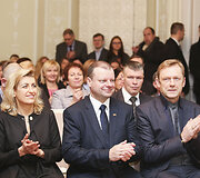 Ministras pirmininkas Saulius Skvernelis pristatė naująjį ministrą Kultūros ministerijoje 