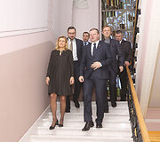 Ministras pirmininkas Saulius Skvernelis pristatė naująjį ministrą Kultūros ministerijoje 