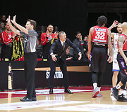 LKL rungtynės: Vilniaus &bdquo;Lietuvos rytas&ldquo; - Klaipėdos &bdquo;Neptūnas&ldquo;.