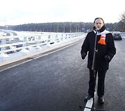 I&scaron;kilmingos ceremonijos metu atidaryta pirmoji Vilniaus vakarinio aplinkkelio atkarpa.