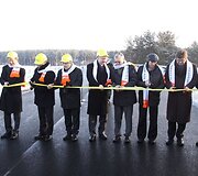 I&scaron;kilmingos ceremonijos metu atidaryta pirmoji Vilniaus vakarinio aplinkkelio atkarpa.