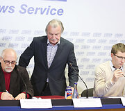 Spaudos konferencija dėl situacijos Lietuvos sporte ir jo ateičiai kylančių grėsmių