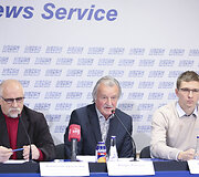 Spaudos konferencija dėl situacijos Lietuvos sporte ir jo ateičiai kylančių grėsmių
