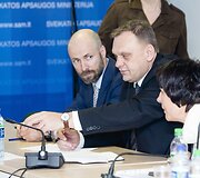 Sveikatos ministro Aurelijaus Verygos susitikimas su verslininkais dėl specializuotų alkoholio parduotuvių