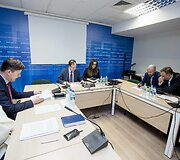 Sveikatos ministro Aurelijaus Verygos susitikimas su verslininkais dėl specializuotų alkoholio parduotuvių