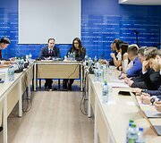 Sveikatos ministro Aurelijaus Verygos susitikimas su verslininkais dėl specializuotų alkoholio parduotuvių
