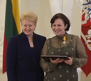 Lietuvos valstybės atkūrimo dienos proga įteikti apdovanojimai