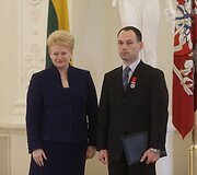 Lietuvos valstybės atkūrimo dienos proga įteikti apdovanojimai